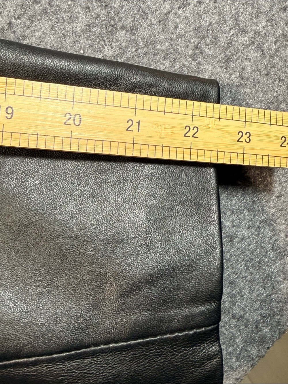 Centigrade Black Genuine Leather Zip Car Coat Women’s Plus Size 1X Y2K Classic - Picture 11 of 12